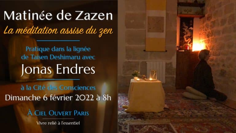 Matinée de Zazen – Jonas Endres